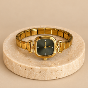 Noir Muse Watch – Stainless Steel
