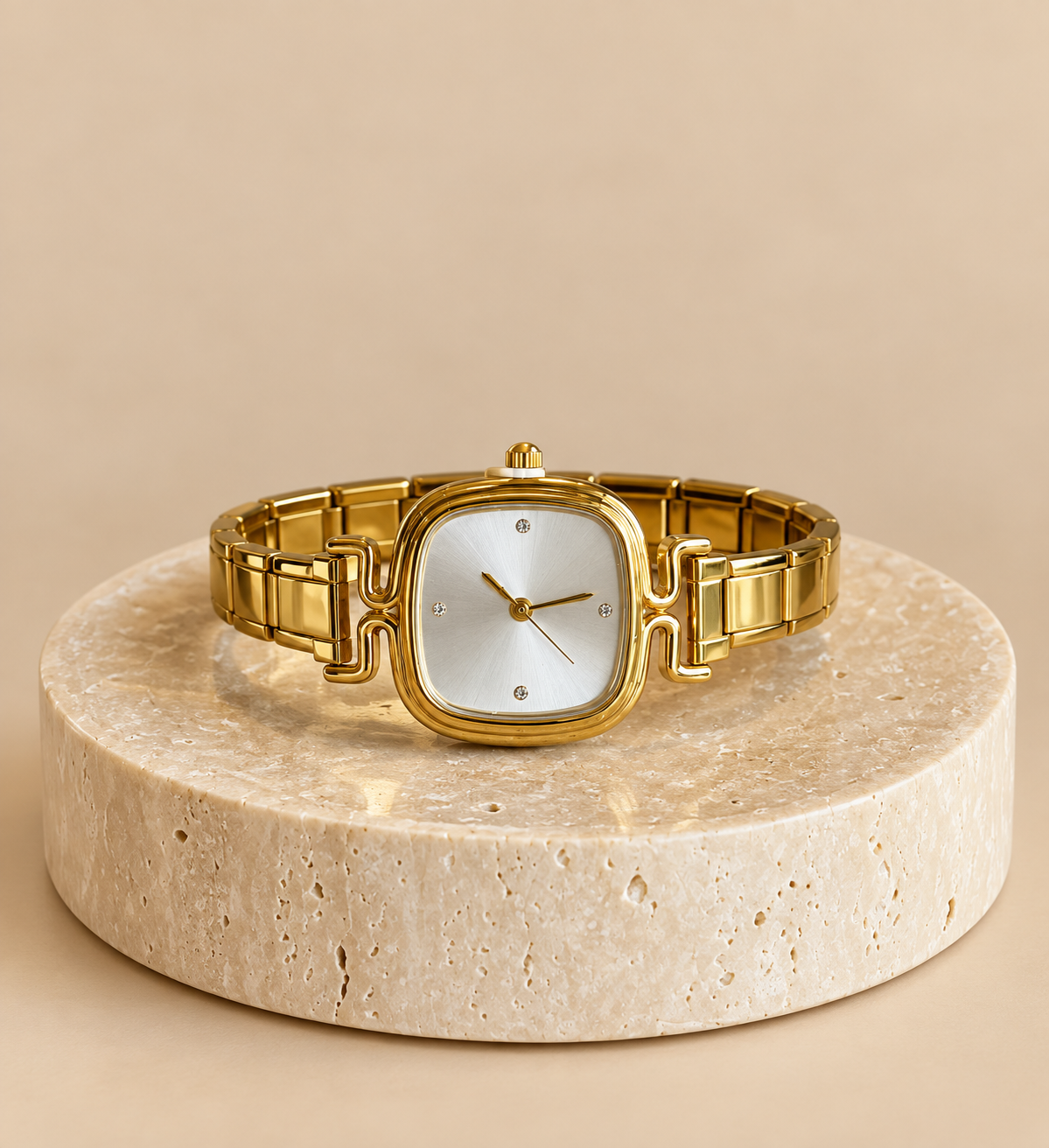 Golden Muse Watch – Stainless Steel
