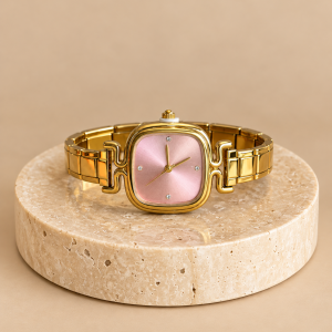 Rosé Glow Watch – Stainless Steel