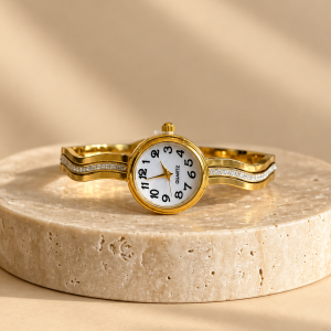 Amalfi Cuff Watch - stainless steel