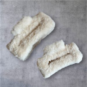 Velvet fur clip -Γούνινά hair clips(2 Μεγέθη, 6 Χρώματα)