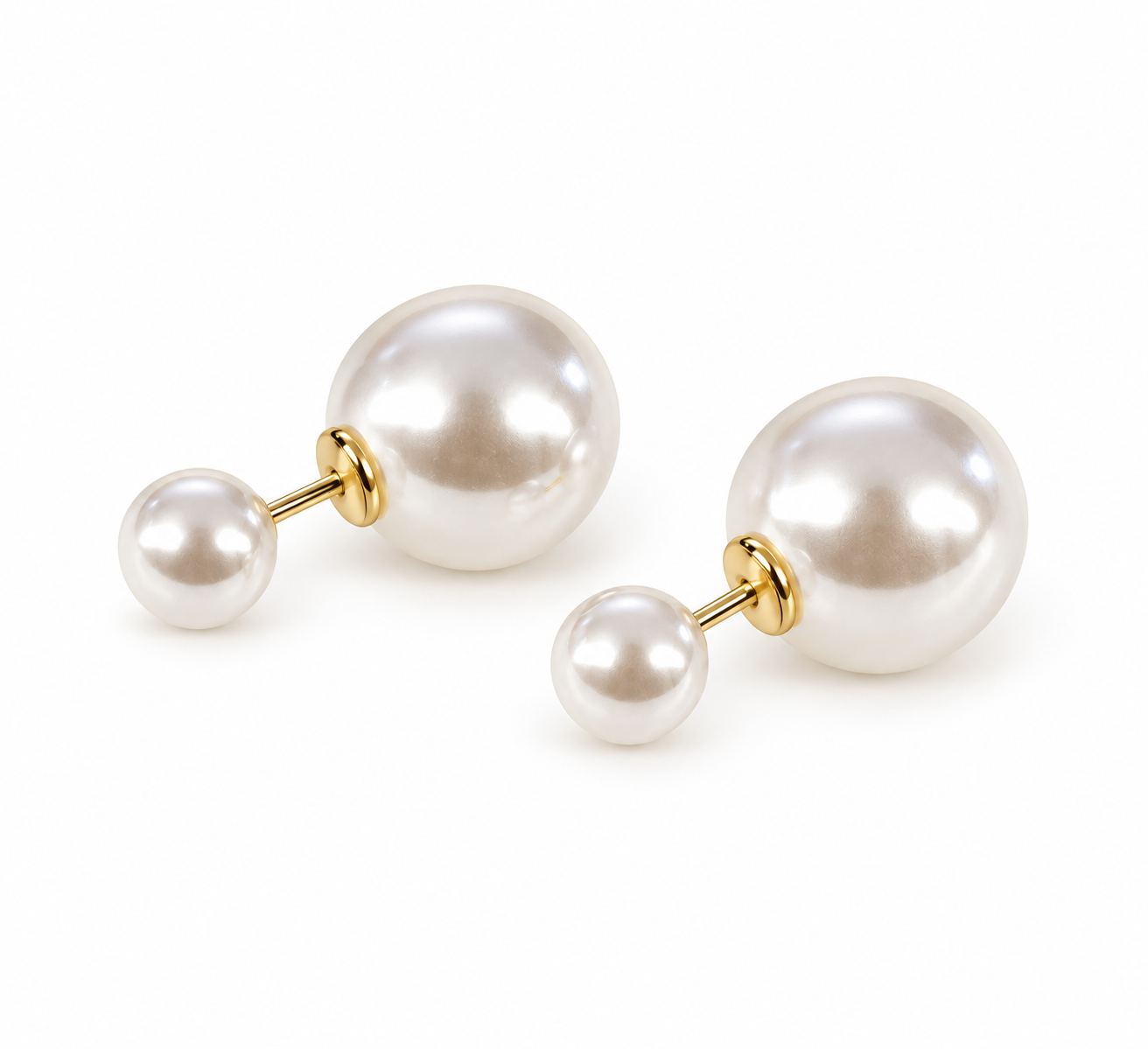 Élodie Pearl Earrings - stainless steel - Image 7
