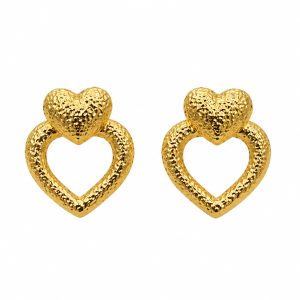 Sweetheart Earrings – Stainless Steel