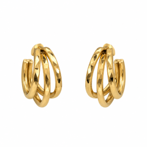 Giselle Hoops – Stainless Steel