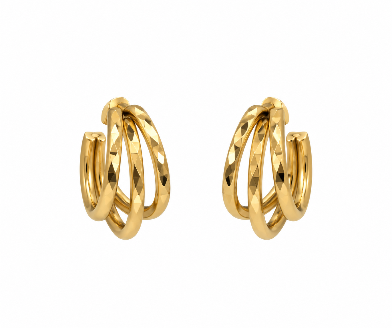 Giselle Hoops – Stainless Steel