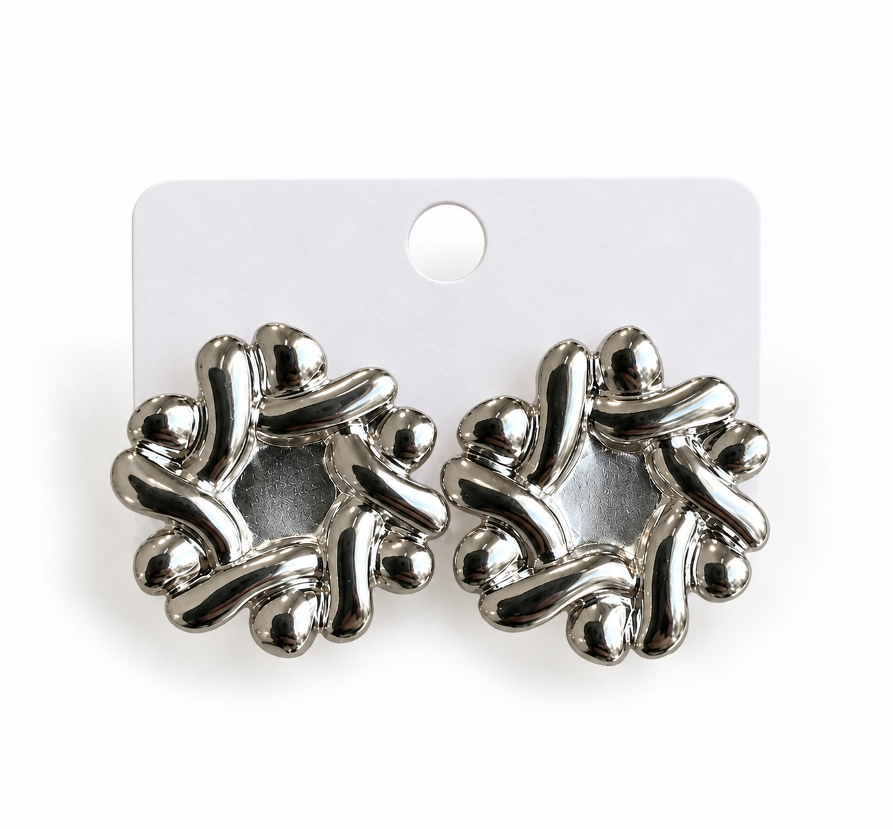 Amorphia earrings - stainless steel - Image 3