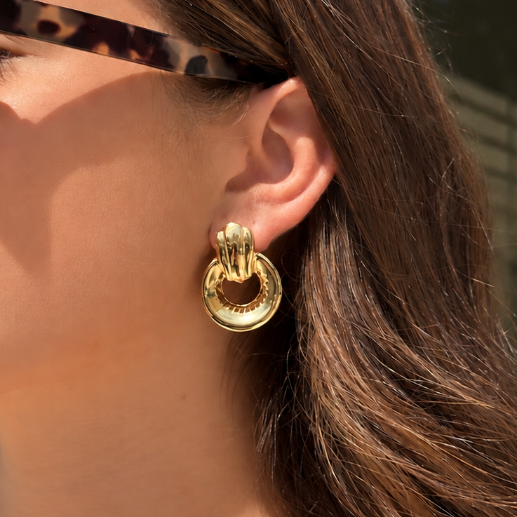 Elan Earrings - stainless steel