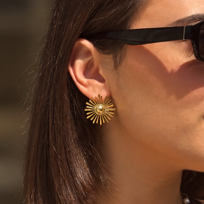 Mira Earrings – Stainless Steel