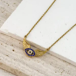 Lucky Wings Necklace – Stainless Steel