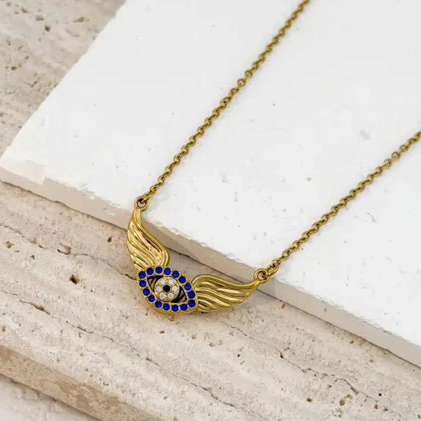 Lucky Wings Necklace – Stainless Steel