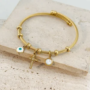 Séraphine Charm Bracelet – Stainless Steel