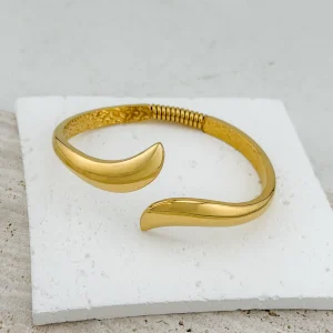Kira Cuff Bracelet – Stainless Steel