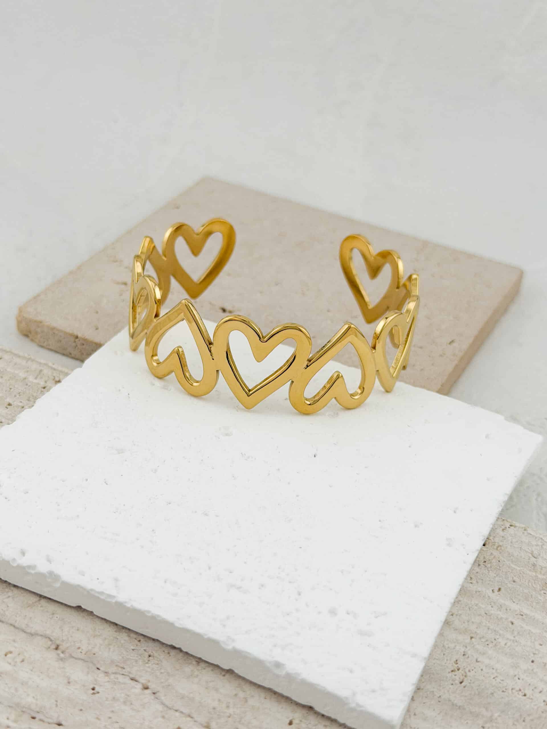Amour Cuff Bracelet – Stainless Steel