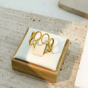 Bubbles Ring – Stainless Steel