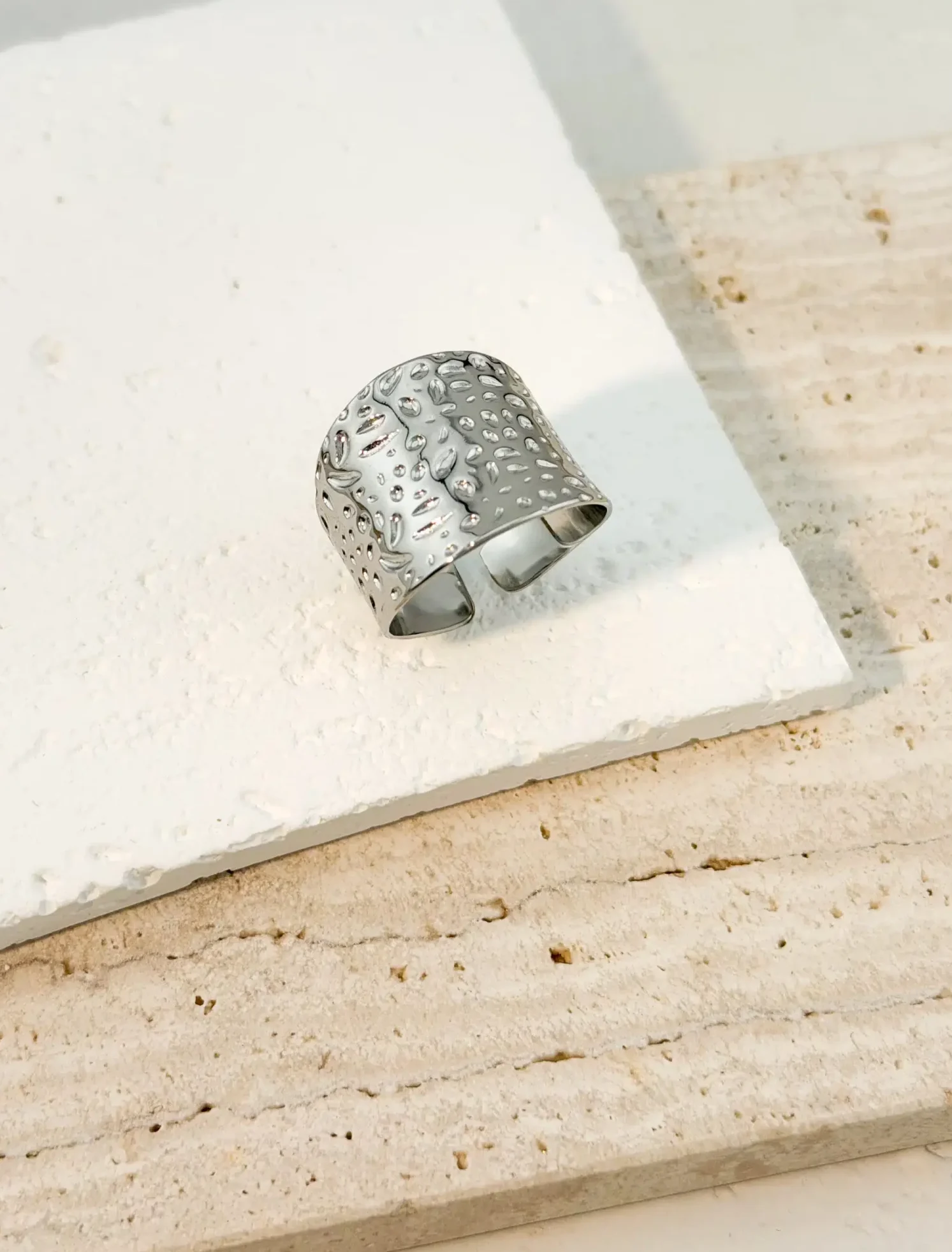 Texture Ring – Stainless Steel