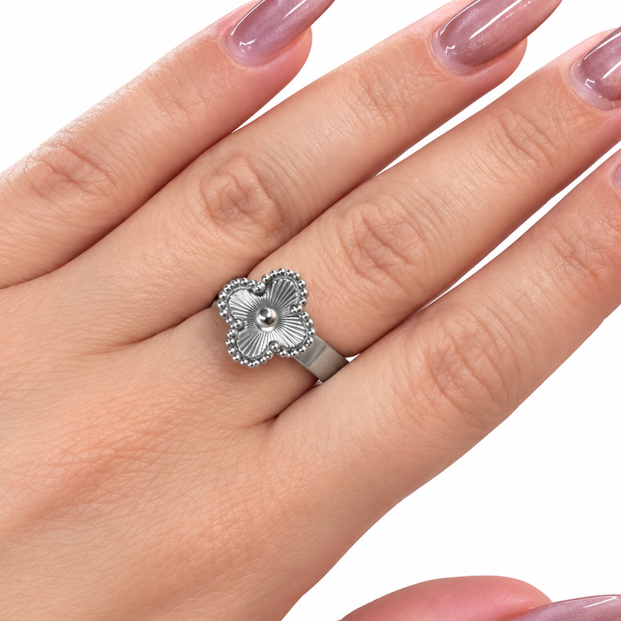 FLEUR - Stainless Steel Ring