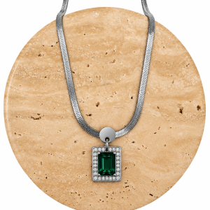 EMERALD – Stainless Steel Necklace